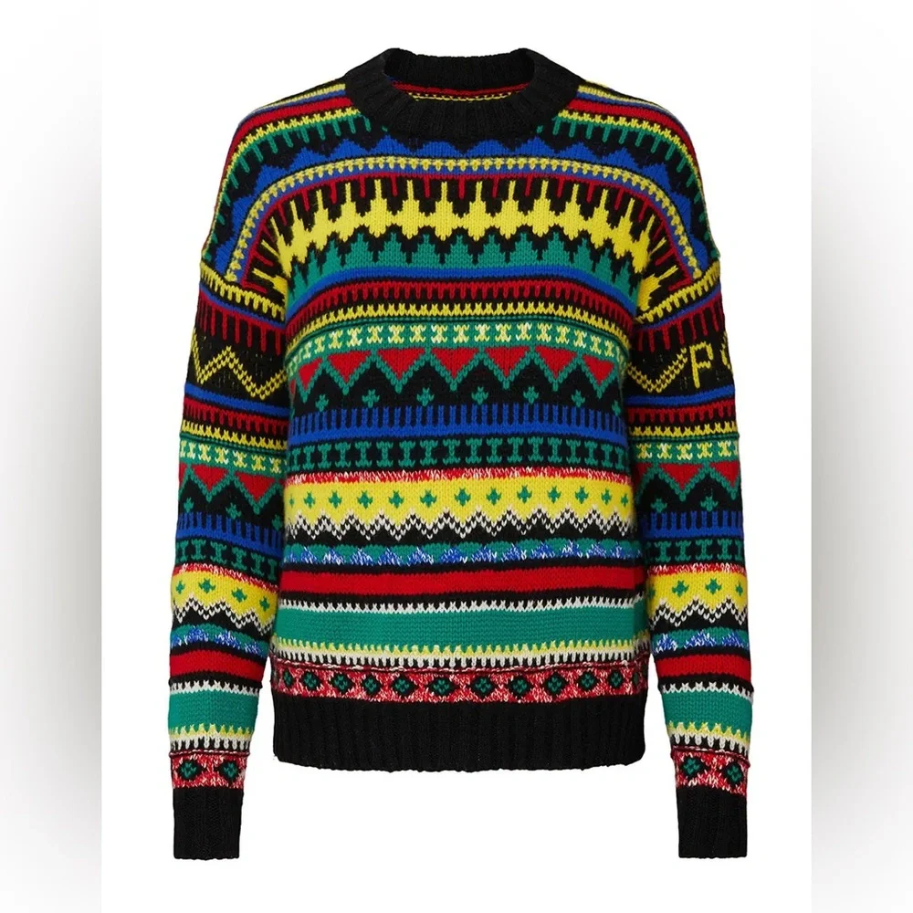 Polo Ralph Lauren Fair Isle Wool-Blend Sweater - Picture 7 of 7